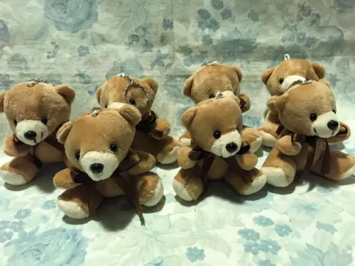 Ursinho Teddy Gravata Marrom 30 Unidades