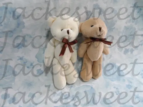 Urso Articulado Marrom 13cm 26unid