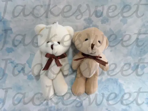 Urso Articulado Marrom 13cm 26unid