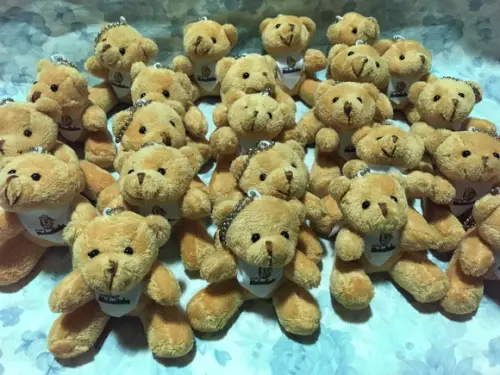 Urso com Lencinho Personalizado 60 Unid