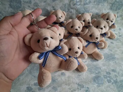 Urso em Pelúcia 20unid com Bandeja Personalizada