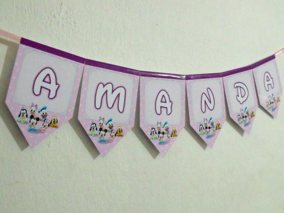 Bandeirola baby disney m1