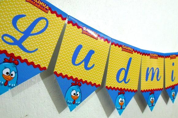 Bandeirola Da Galinha Pintadinha M2