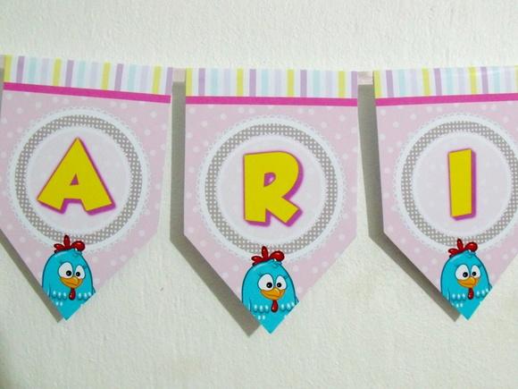 Bandeirola Da Galinha Pintadinha M5