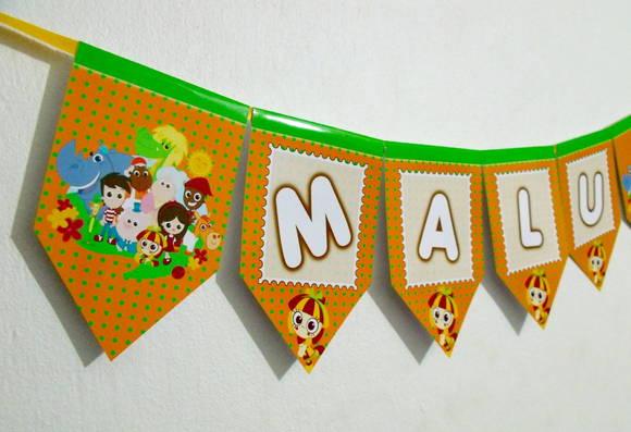Bandeirola tema Sítio do pica pau amarelo