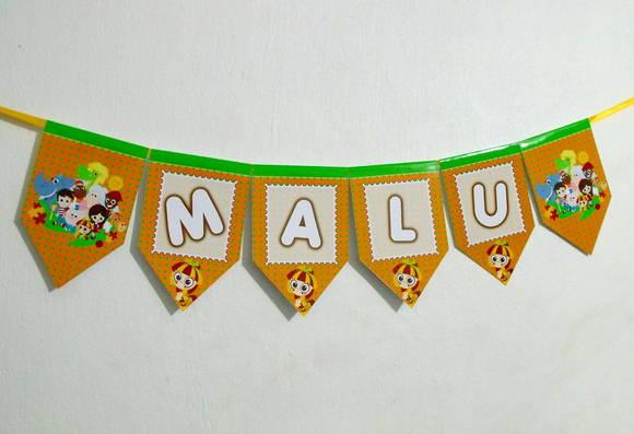 Bandeirola tema Sítio do pica pau amarelo