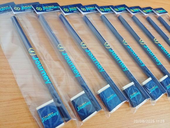 Kit Empresarial Lápis e Borracha para Escolas M8