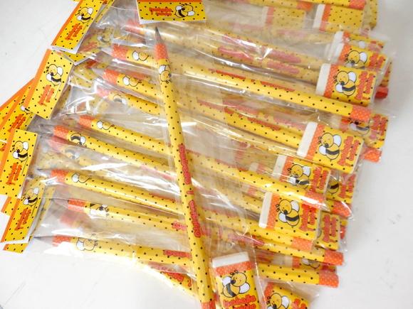Kit Lápis e Borracha Abelhinha