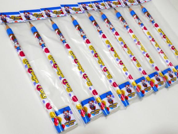 Lembrança de Aniversário Kit Escolar Circo Palhacinho