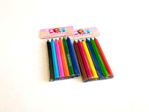 Lembrança de Evento Mini Lápis de Cor - 6