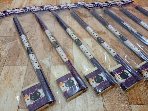 Lembrança de Festa Kit Escolar Gatinhos Gato Gatos