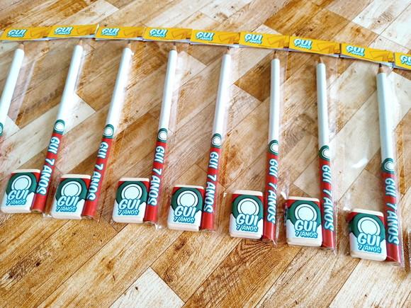 Lembrança de Festa Kit Escolar Inspirado no Pokemon