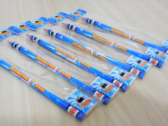 Lembrança de Festa Kit Lápis e Borracha Cinema