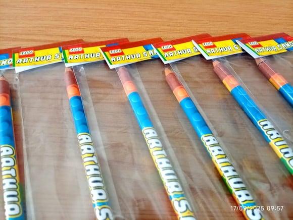 Lembrança de Festa Lápis e Borracha Todos os Temas
