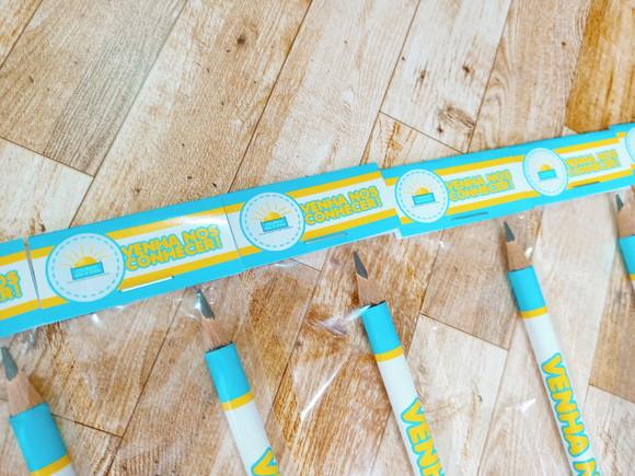 Lembrança Kit Lápis e Borracha para Escolas M3