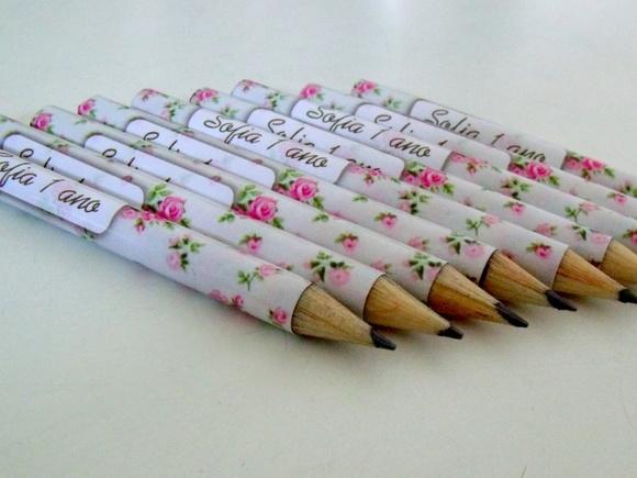 Mini Lápis Flôr
