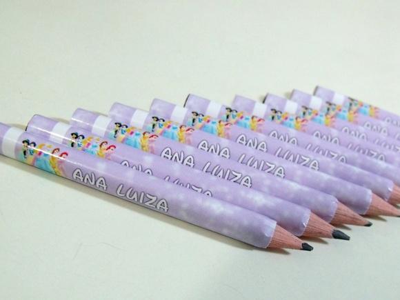 Mini Lápis Princesas M2