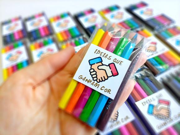 Pronta Entrega 24 Kit Lembrança para Empresas e Escolas