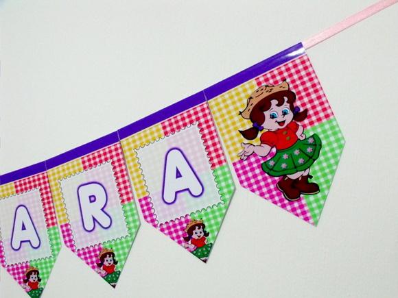 Bandeirola decorativa Festa Junina M1