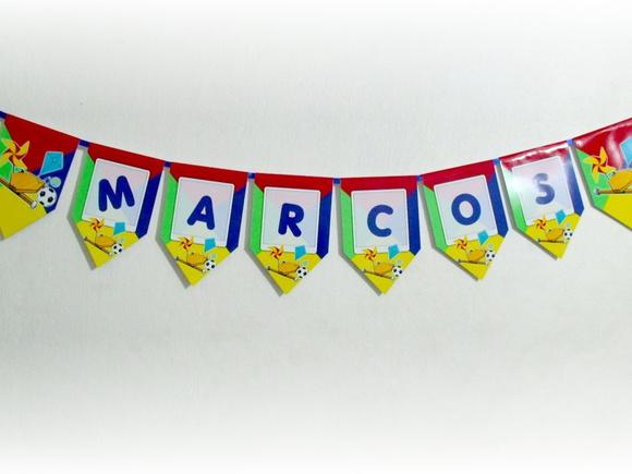 Bandeirolas Retrô infância M1