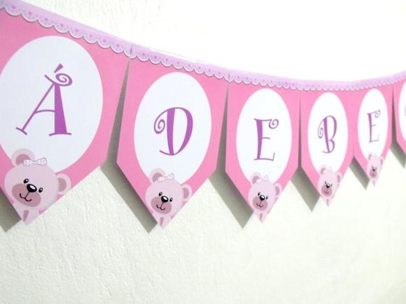 Bandeirolas festa Ursa Rosa M2