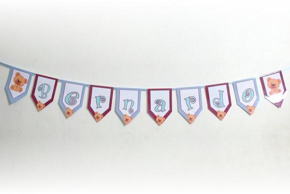 Bandeirolas festa Urso M1