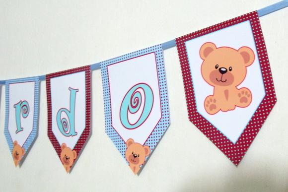 Bandeirolas festa Urso M1