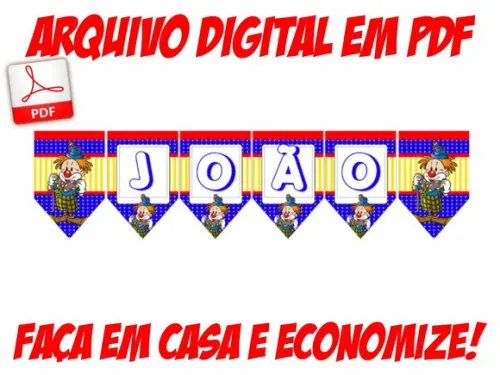 Arte Digital-bandeirola Circo-2