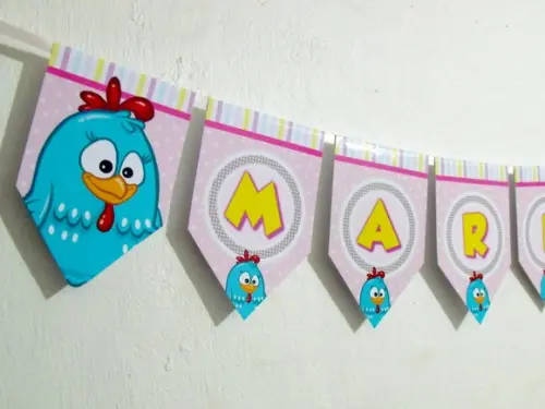 Bandeirola Da Galinha Pintadinha M5