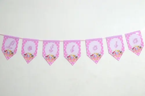 Bandeirola Princesas M1