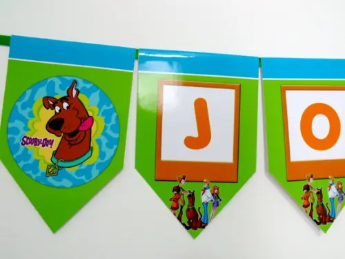 Bandeirola Scooby-Doo
