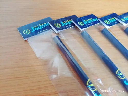 Kit Empresarial Lápis e Borracha para Escolas M8