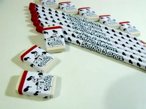 Kit Lápis E Borracha Dálmatas M1