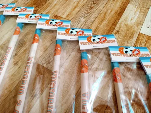 Lembrança de Aniversário Kit Escolar Esportes