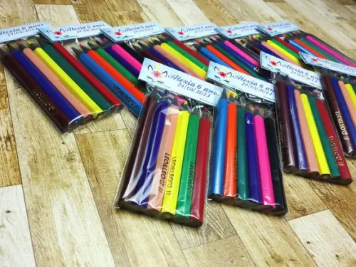 Lembrança de Aniversário Mini Lápis de Cor Unicórnio M1