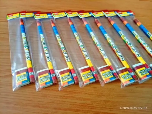 Lembrança de Festa Lápis e Borracha Todos os Temas