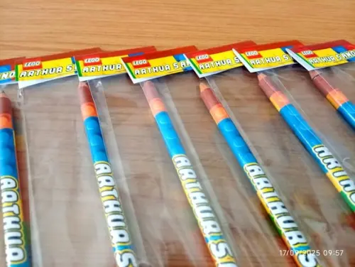 Lembrança de Festa Lápis e Borracha Todos os Temas