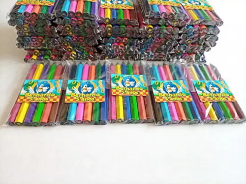 Lembrança de Festa Mini Lápis de Cor Video Game 3