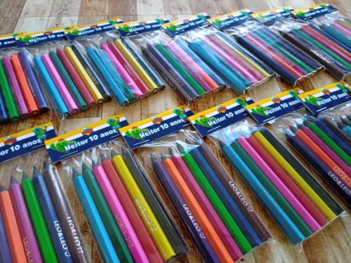 Lembrança de Festa Mini Lápis de Cor Video Game 2