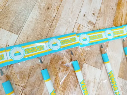 Lembrança Kit Lápis e Borracha para Escolas M3
