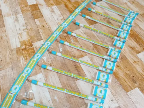Lembrança Kit Lápis e Borracha para Escolas M3