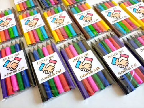 Pronta Entrega 24 Kit Lembrança para Empresas e Escolas