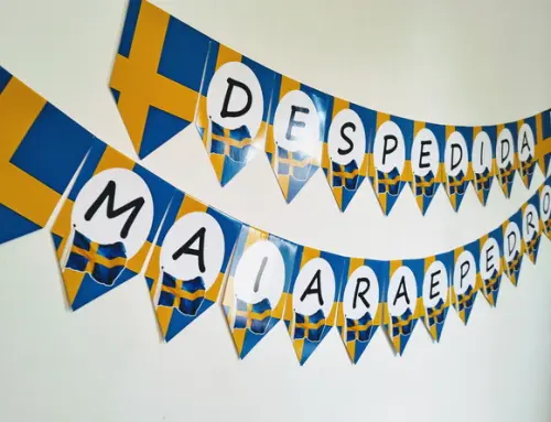Bandeirolas Bandeira da Suécia