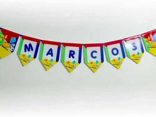 Bandeirolas Retrô infância M1