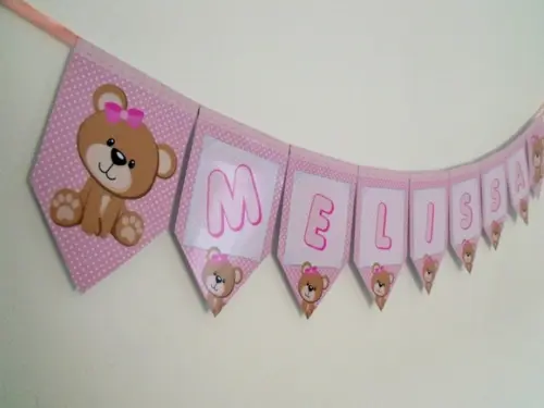 Bandeirolas festa Ursa Rosa M3