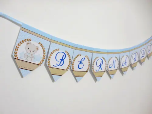 Bandeirolas festa Urso M3