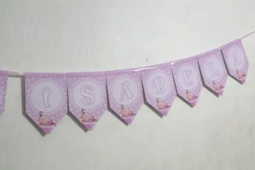 Bandeirolas tema Chá M1