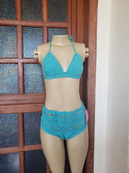 Biquíni Crochê Hot Pants