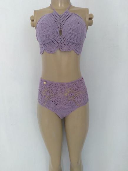 Biquíni Crochê Hot Pants