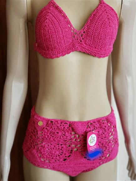 Biquíni Crochê Hot Pants